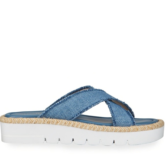 Stuart Weitzman Shoes - 💖✨🎉 HOST PICK 💖✨🎉  Stuart Weitzman Roza Denim Sandals🎉🎉🎊